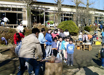 餅つき